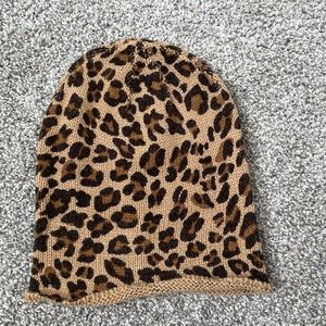 Leopard hat